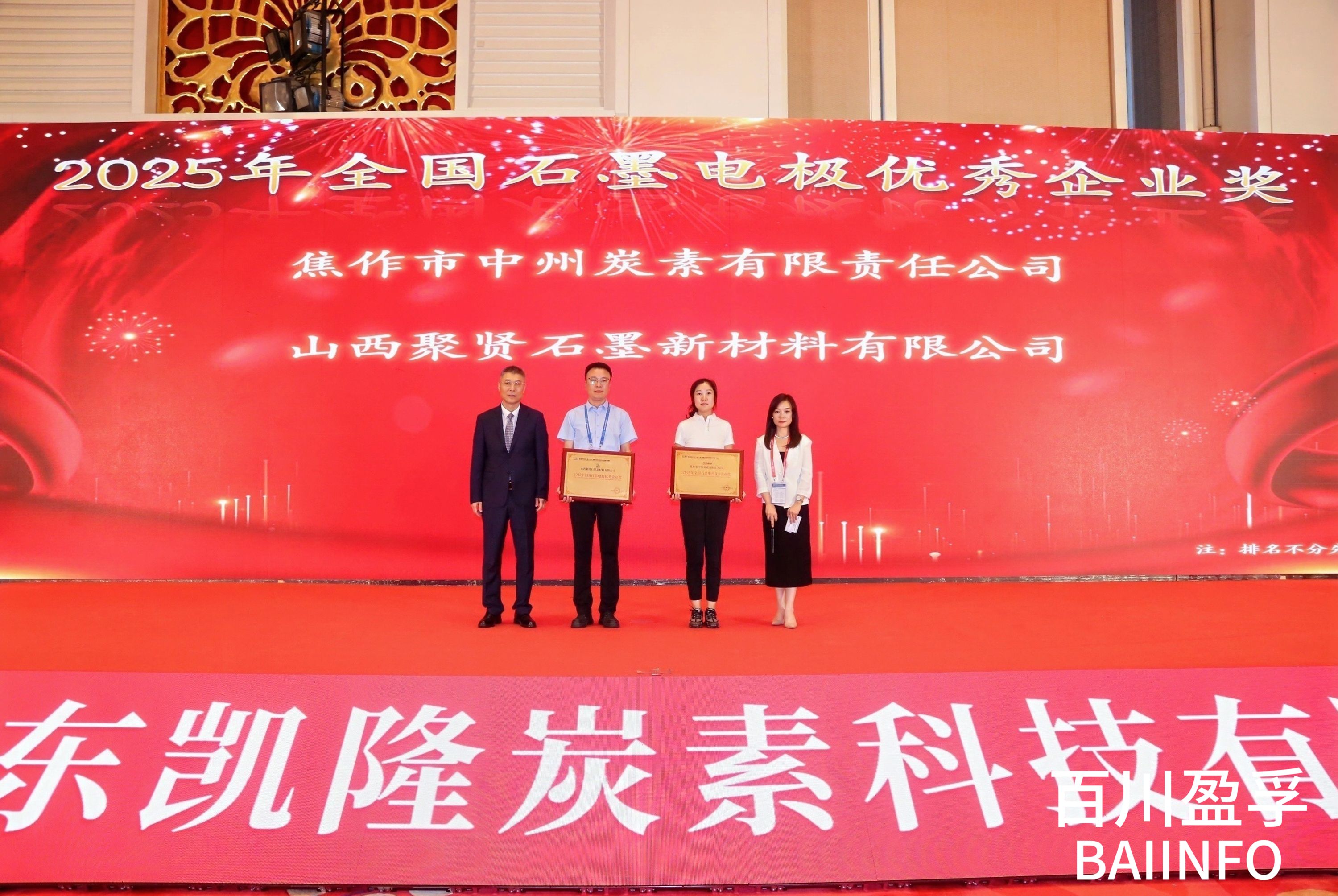 2025年全国石墨电极优秀企业奖